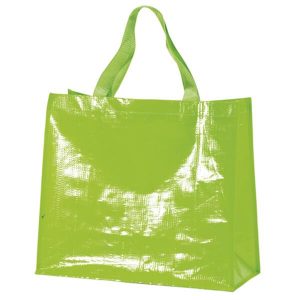 Sacos de Compras Reutilizáveis Verdes 42x20x38cm | Shopper