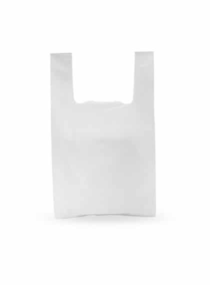 Sacos de Plástico Branco de Alça | Sacos de Plástico Branco | Shopper