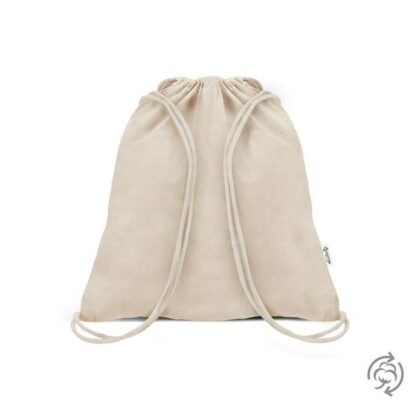 Saco Mochila de Pano Cru – 38x42cm – 140gr